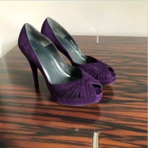 STUART WEITZMAN Peep Toe Platform Pumps SZ 6.5